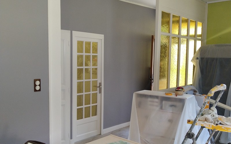 Peinture décoration séjour