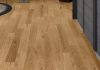 Revêtement de sol avec parquet flottant bois